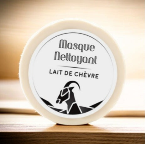Masque Nettoyant - Lait de chèvre et Huile d'Argan