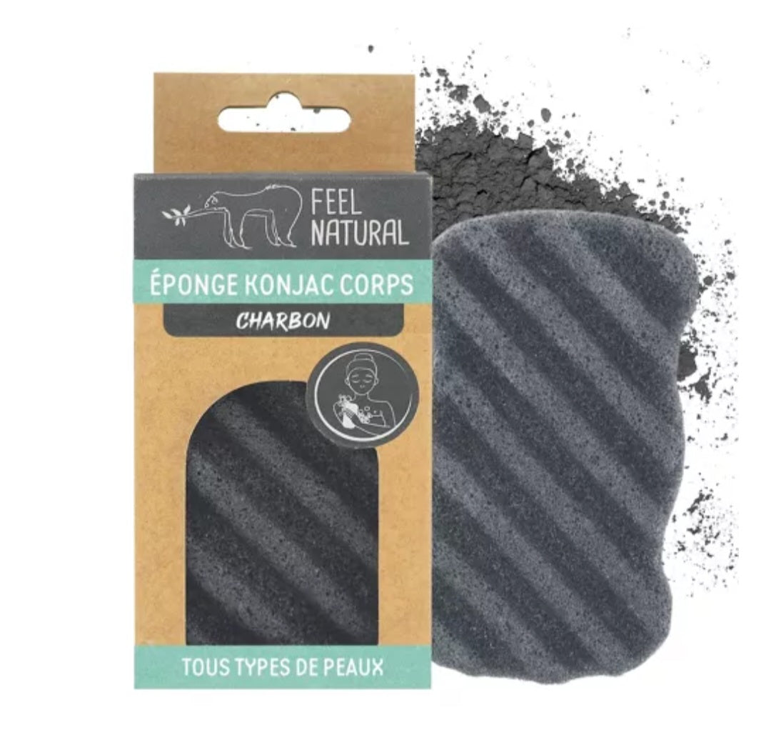 EPONGES KONJAC CORPS 100% NATURELLE AU CHOIX
