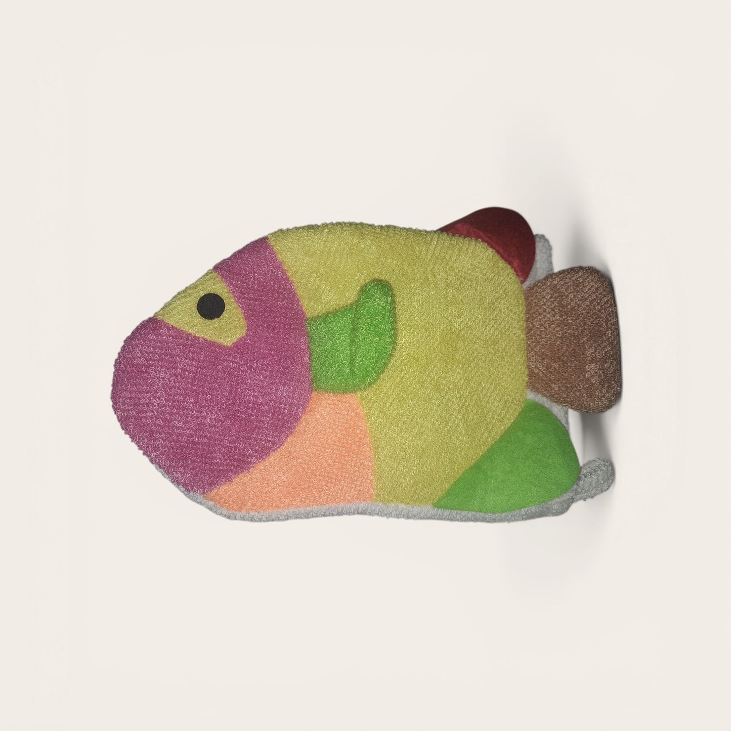 Gant de toilette enfant - forme poisson