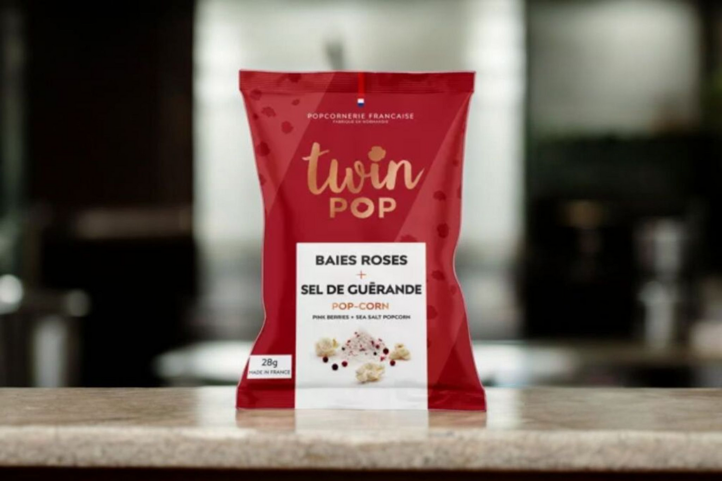 POP CORN BAIES ROSES + SEL DE GUERANDE