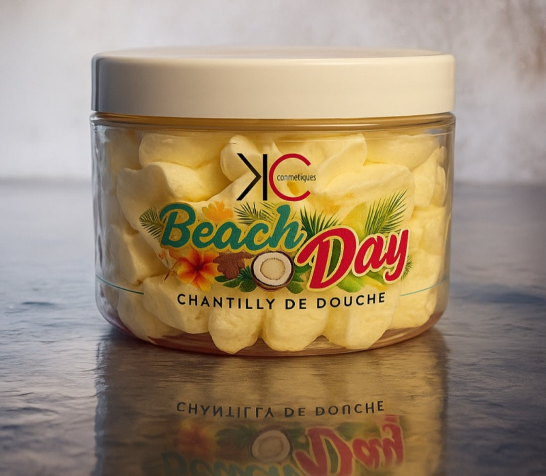 EPHEMERE : CHANTILLY DE DOUCHE / SAVON FOUETTEE AU CHOIX