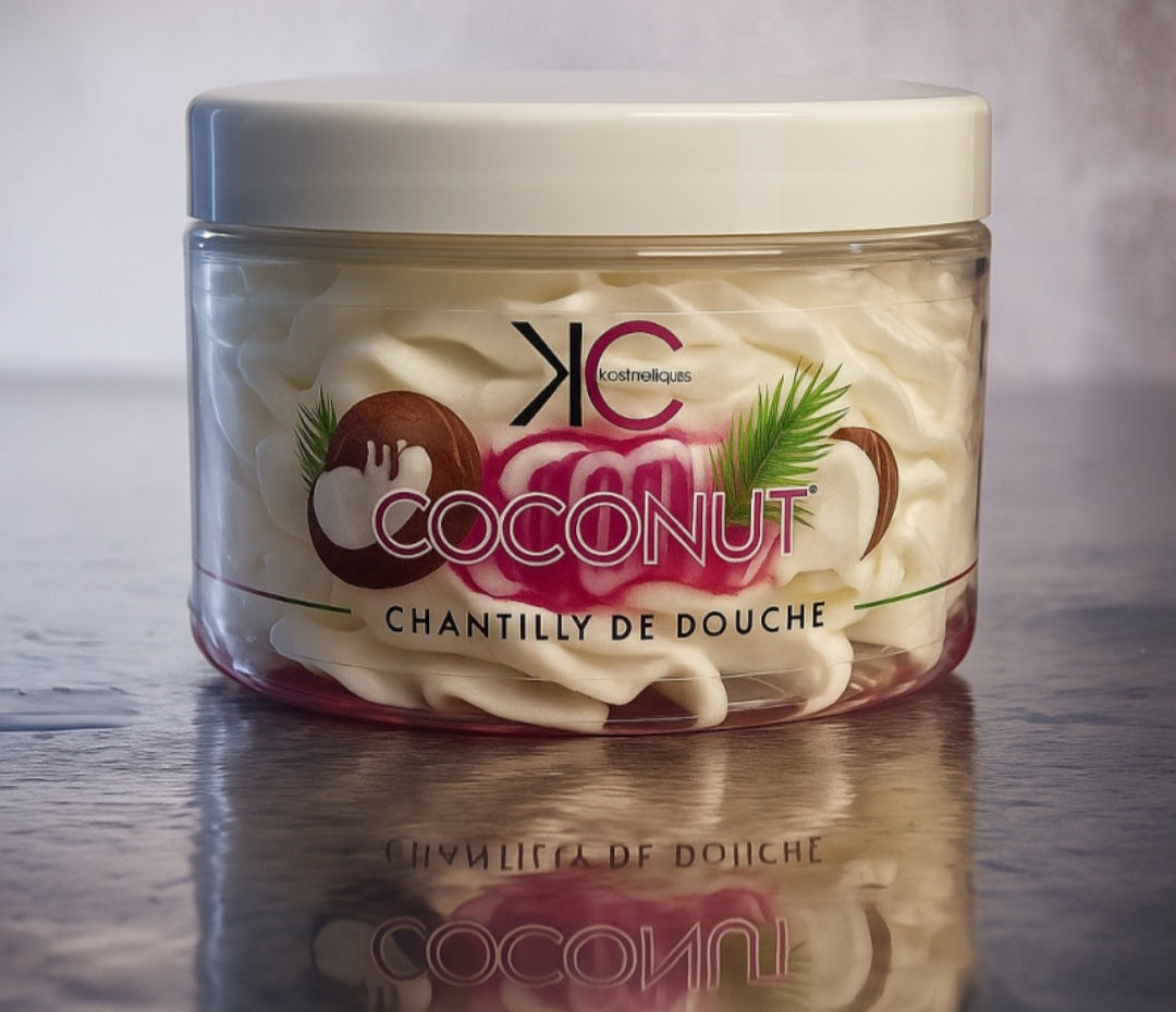 EPHEMERE : CHANTILLY DE DOUCHE / SAVON FOUETTEE AU CHOIX