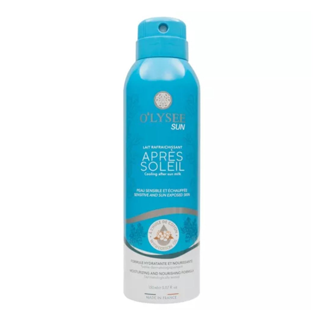 LAIT RAFFRAICHISSANT APRES SOLEIL
