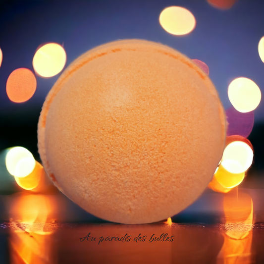 Bombe de bain 180G - Beurre de Karité - Pamplemousse / Mandarine