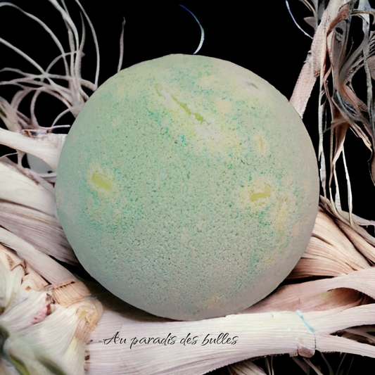 Bombe de bain 180G - Beurre de Noix de coco - Tropical Kiwi