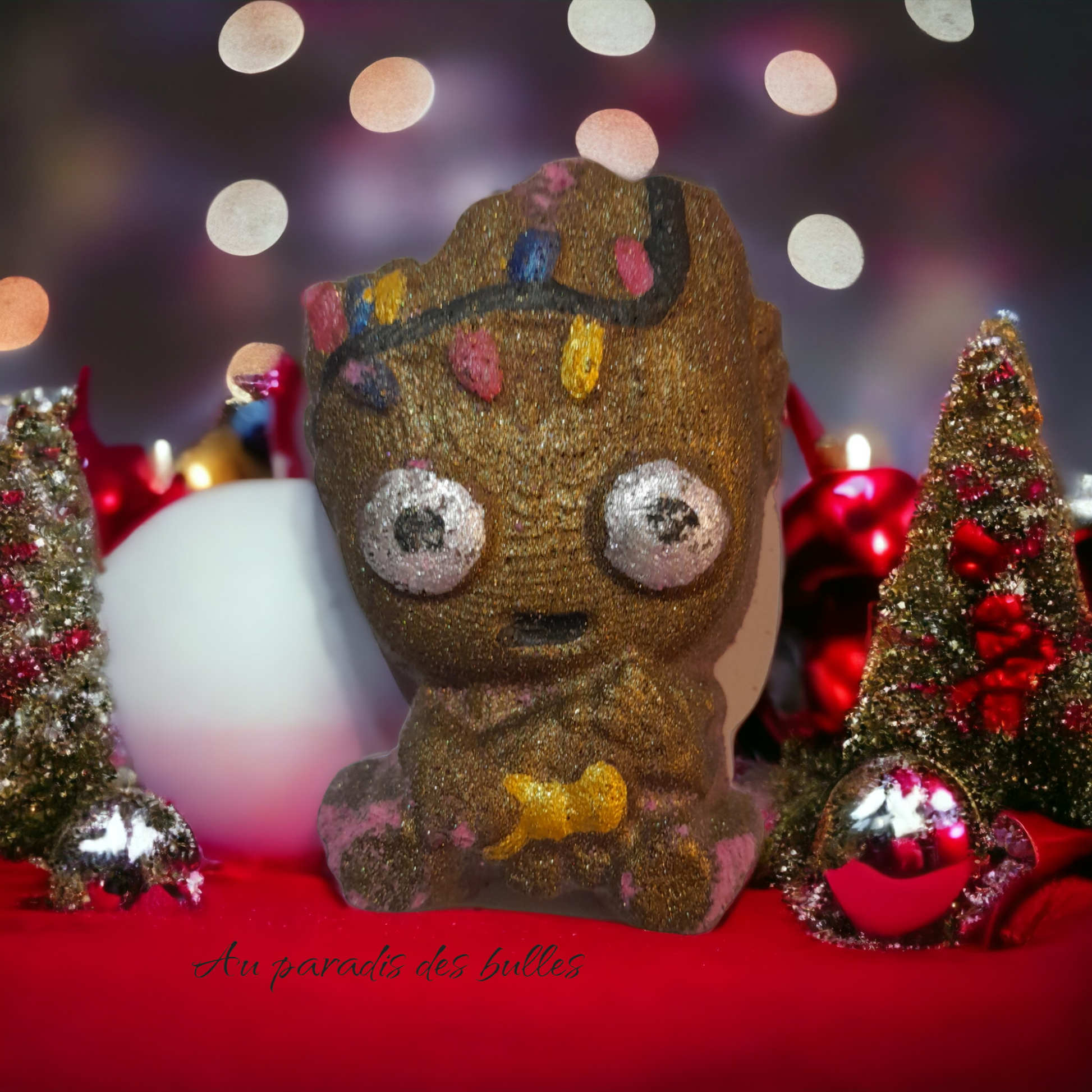 🎁 Bombe de bain de Noël - Baby Groot 🎁