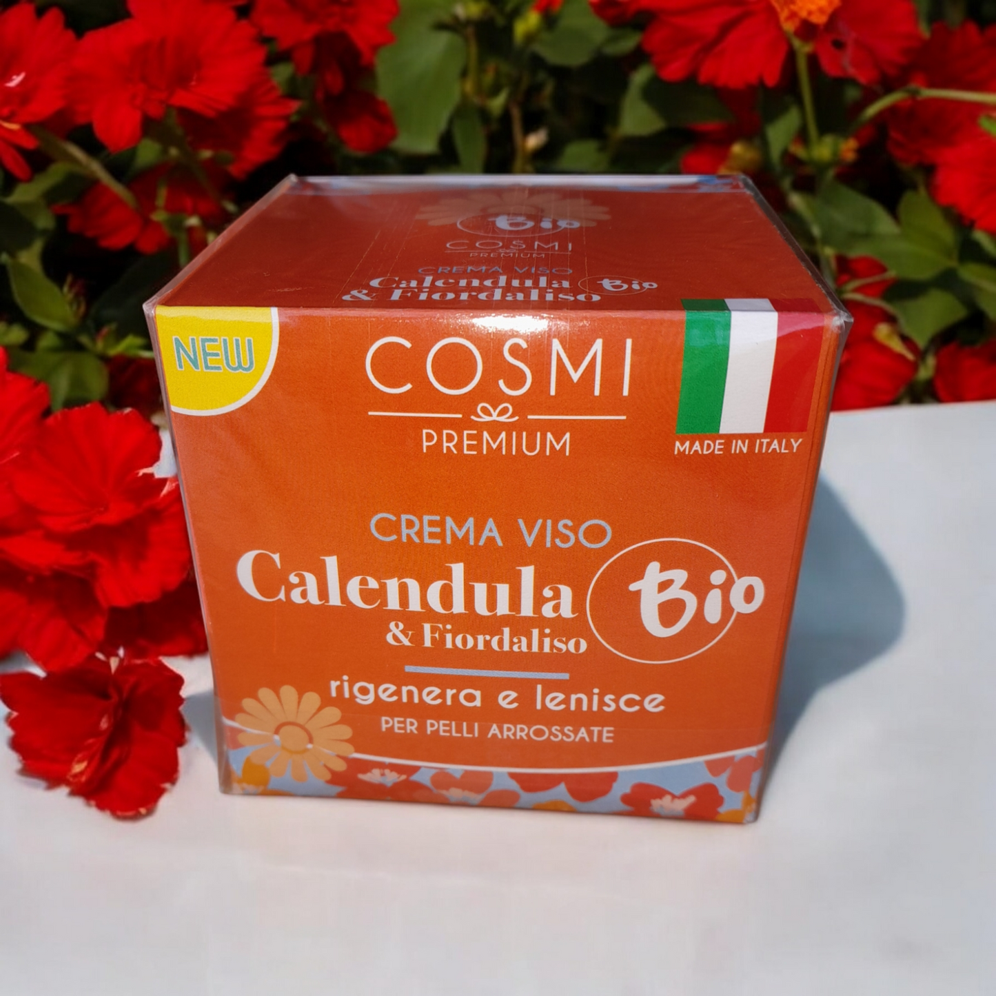 CRÉME VISAGE CALENDULA ET BLEUET BIO