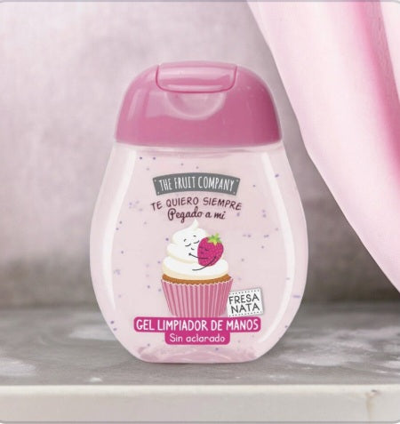 The Fruit Company - Gel Nettoyant Main - FRAISE CHANTILLY