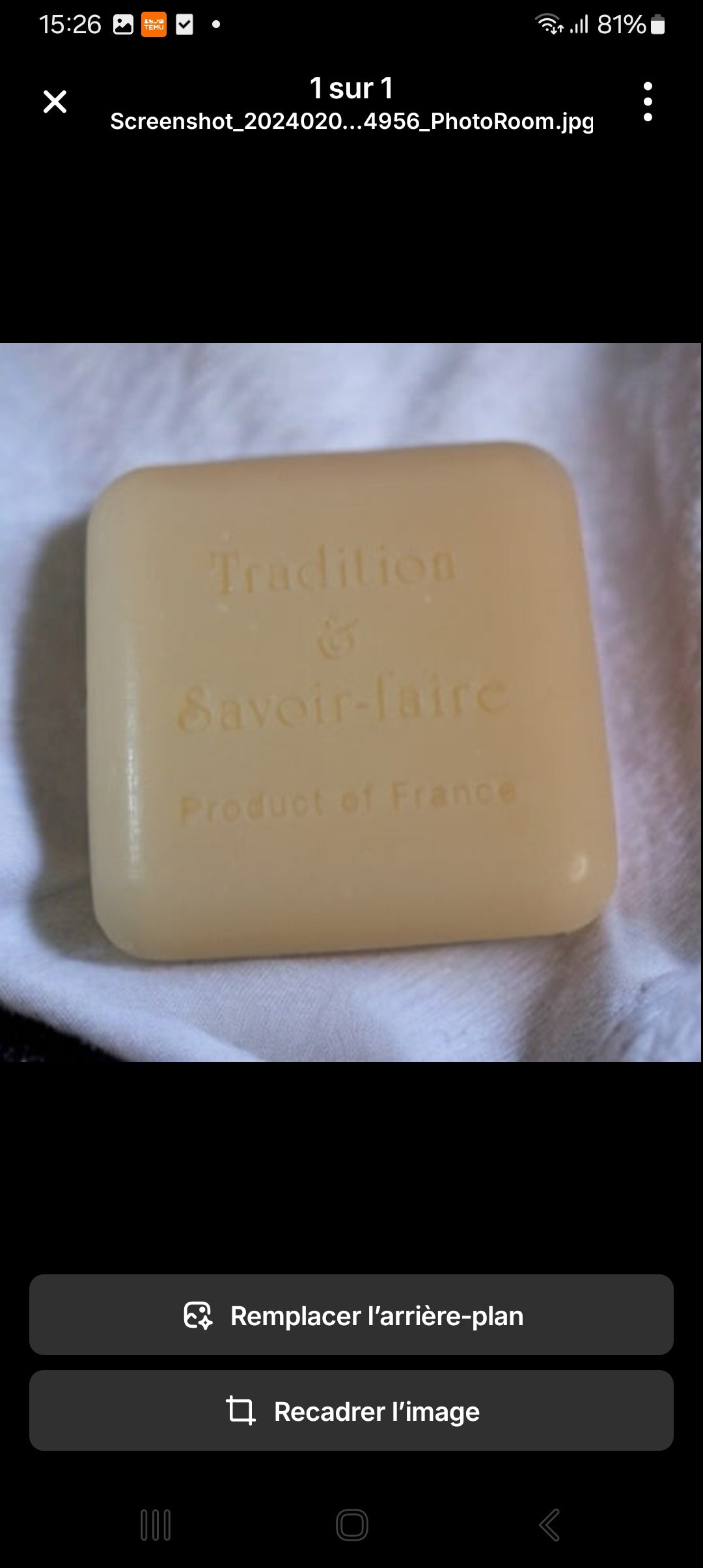 SAVON NATUREL