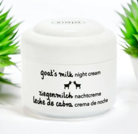 GAMME ZIAJA - SOIN VISAGE - CREME DE NUIT ANTI AGE AU LAIT DE CHÈVRE