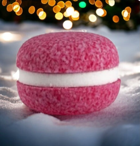 Macaron de Bain - Canneberge Cranberry