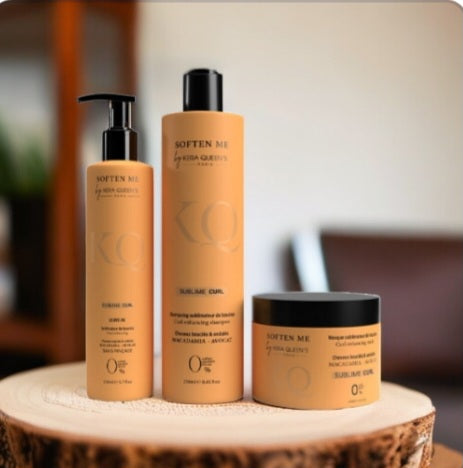GAMME PROFESSIONNELLE - TRIO KERA QUEEN CHEVEUX - SUBLIME CURL ( cheveux bouclés )