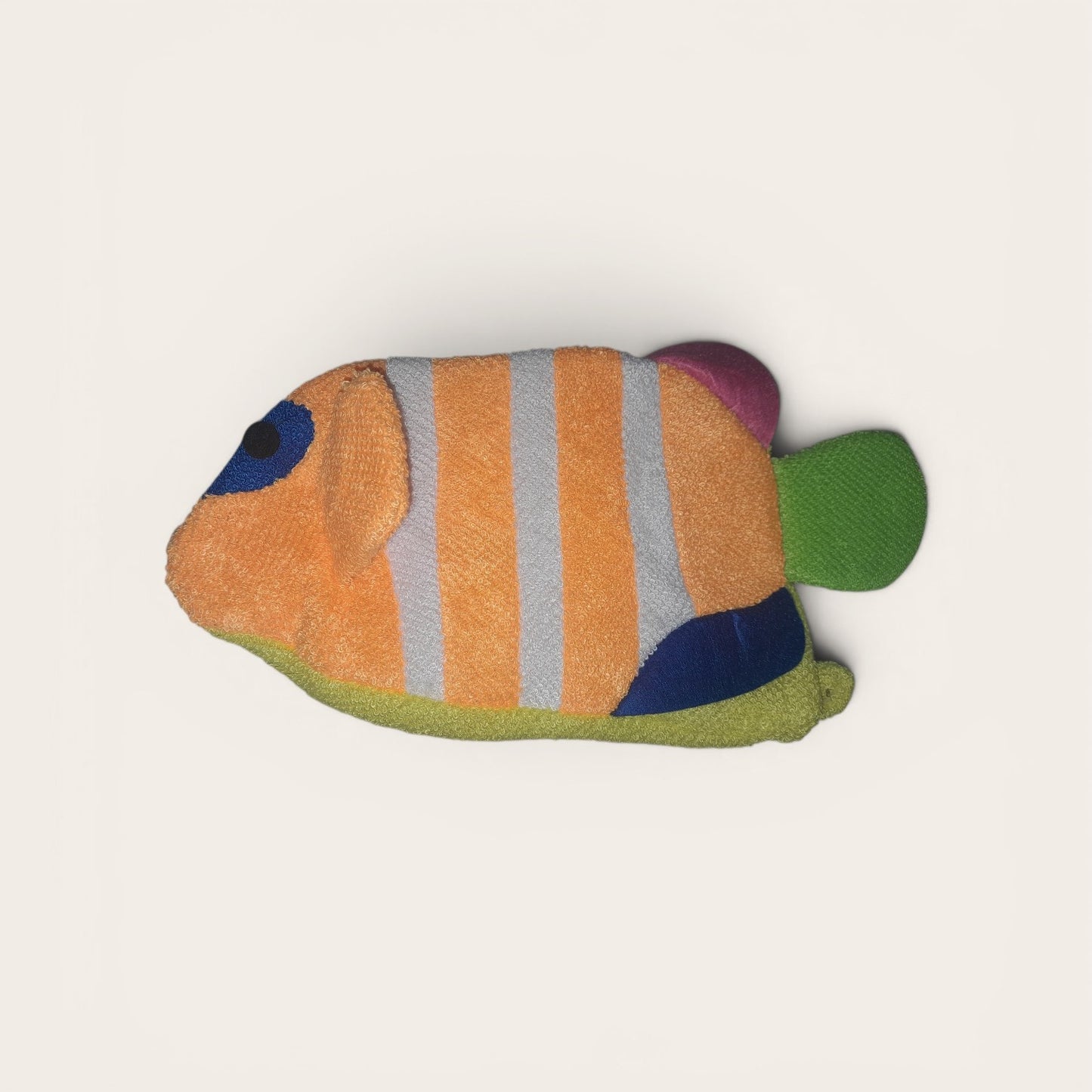 Gant de toilette enfant - forme poisson