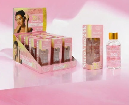 SERUM VISAGE PAILLETE D OR 24K AU CHOIX