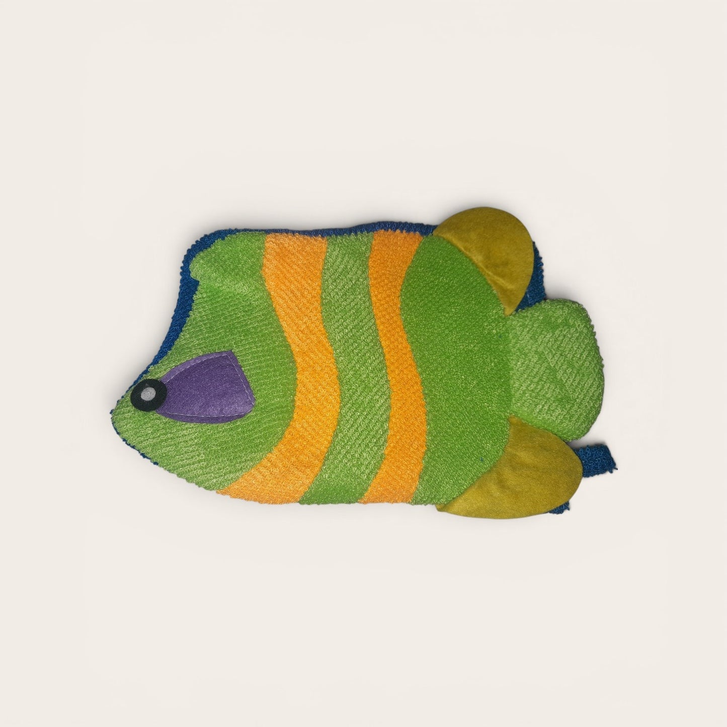 Gant de toilette enfant - forme poisson