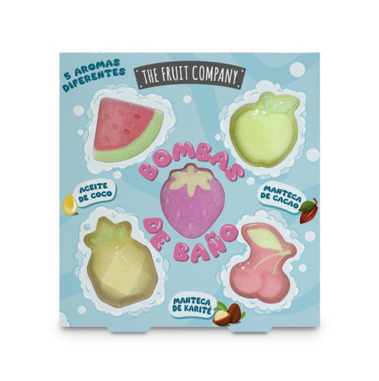 COFFRET 5 BOMBES DE BAIN THE FRUIT COMPANY