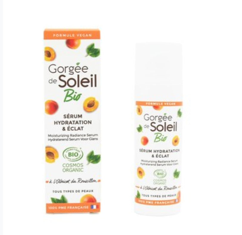 Sérum hydratation & éclat Bio à l'abricot