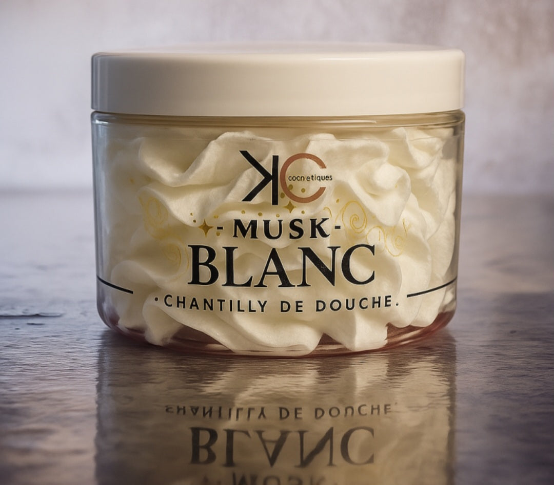 EPHEMERE : CHANTILLY DE DOUCHE / SAVON FOUETTEE AU CHOIX