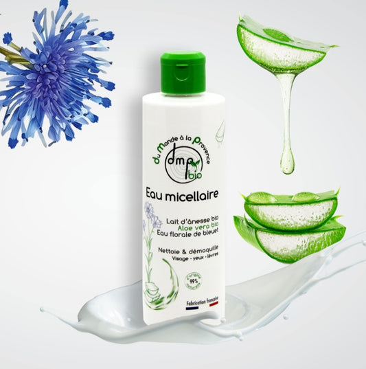 EAU MICELLAIRE LAIT ANESSE BIO ET ALOE VERA BIO