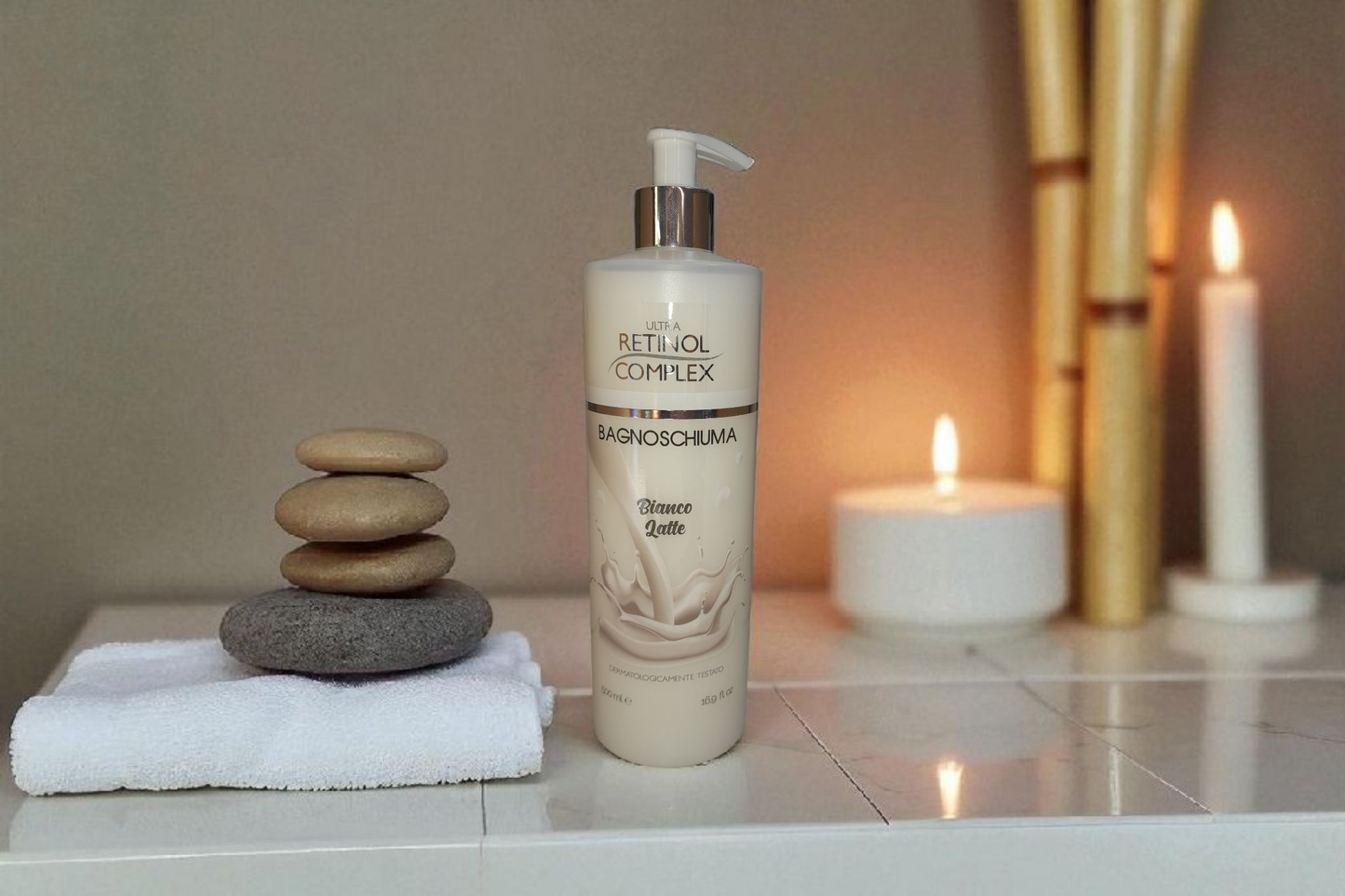 GEL DOUCHE 500ML RETINOL COMPLEX AU CHOIX